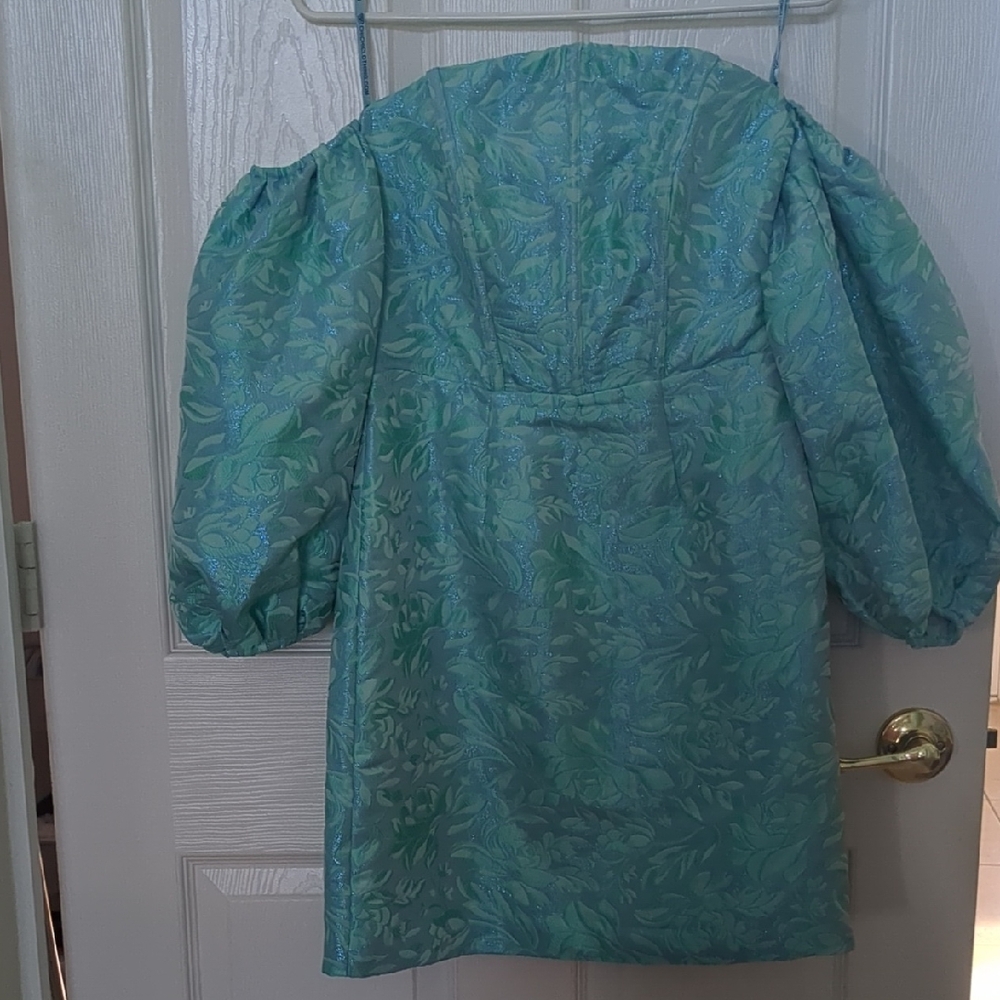 Floral Puff Sleeve Dress